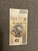 Banknot 200zł nr CL6660086