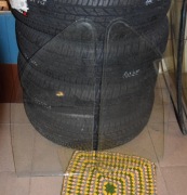 Syrena szyby przód tył boki tylne