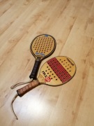 Drewniane plażowe paletki marcraft vintage