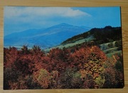 BIESZCZADY Widok na Połoninę Wetlińską Pocztówka M. Raczkowski RUCH