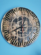 Zegar unikalny męski z nabojami militarny strzelectwo