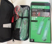 Detektor miernik szukacz kabli i par przewodów traker przewodów