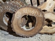 Plaster Drewna Orzech 36/5 Rama Lustro Stolik Żywy Obraz Mech Stroik Żywica