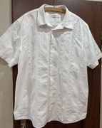 Koszula męska , krótki rękaw, biała roz XL Calvin Klein