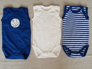 Name it. NITBODY 3 pack - Body bez rękawów. 56