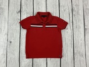 Tommy Hilfiger Czerwona Dziecięca Koszulka Polo Boys Rozmiar 116