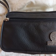 (UNIKAT)Saszetka naturalna skóra-Betlewski czarna.Moda.Kobieta.Mężczyzna 25