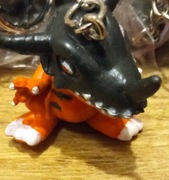 kolekcjonerska figurka breloczek  Greymona z serii Digimon