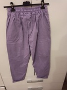 Damskie Liliowe spodnie rozmiar uniwersalny 