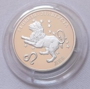 100 rubli Znak Zodiaku Lew Srebro Menn. połysk NAKLAD TYLKO 500szt