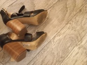 Sandaly czarne primark