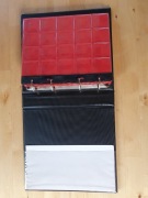 Album A5 10 kart czerwone przekładki na 200 monet