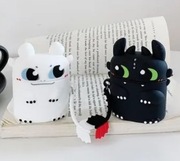 ZESTAW 2 sztuk etui case SMOK Szczerbatek Furia Apple AirPods 1 / 2