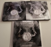 Knights of the past, 3x1oz srebro 2021, 2022, 2023