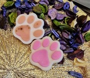 Wosk sojowy do kominka psie łapki