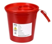 Pojemnik na odpady medyczne 2 l