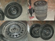 Felga , felgi x 4 , Daewoo Lanos , komplet z oponam