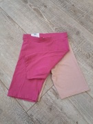 Kolarki/ krótkie getry - 2 pak - rozm 128 - różowy
