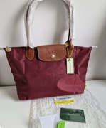 BORDO torebka LONGCHAMP roz L 