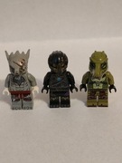 Lego figurki 3 sztuki chima figurka
