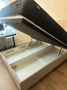 Łóżko kontynentalne z pojemnikiem 160x200