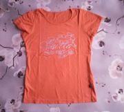 Bluzka damska pomarańczowa M