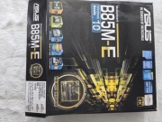 Płyta główna Micro ATX ASUS B85M-E + RAM + i5 4570
