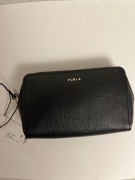 Furla kosmetyczka czarna 14/8/3