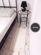 Dywan ze sznurka 40/90cm pleciony bawełna Motkiemisznurkiem 