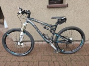 Rower Kellys Tyke Supertrail Full Suspension FOX rama 17,5 cala tarcze