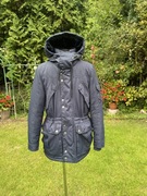 Kurtka zimowa z kapturem Cropp granatowa S, parka