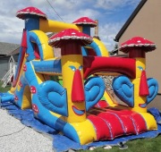 Dmuchańce zjeżdżalnie dmuchane plac zabaw zamki dmuchane