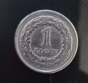 Moneta 1 zł 1990 rok UNIKAT! HIT! Rzadka!