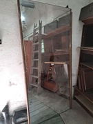 lustro 220cm x 120 cm, kiedyś skrzydło drzwi przesuwnych szafy
