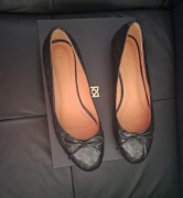 Baleriny nowe Kazar Skóra naturalna