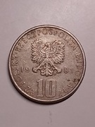10zł 1981 Bolesław Prus Poland