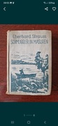 Książka antyk pismo gotyckie "Schmuggler in Masuren" 1932 rok po niemiecku 