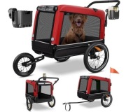 Przyczepa rowerowa Wózek dla psa KESSER maksymalna waga 40 kg