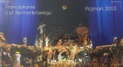 Żłóbek szopka franciszkanie w Poznaniu 2013 foto-pamiątka