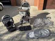Wózek dziecięcy Espiro Next 2w1 szary - cały komplet!
