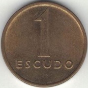 Portugalia 1 escudo 1982 - 18 mm - nr 1