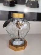 Znicz solarny sercc sxklane Cortina 22 cm 6 sztuk