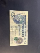 Banknot polimerowy 5 Funtów Szterlingów – Bank of Ireland (2017)