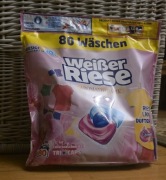Kapsułki do prania koloru Weißer Riese 80 szt z Niemiec