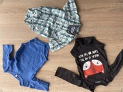 Paka ubrań niemowlę chłopiec 56 