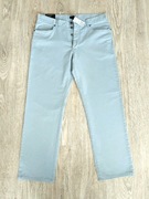 H&M spodnie męskie chinosy proste nogawki straight jasno szare popielate