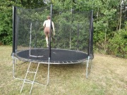 Trampolina ogrodowa z siatką 13ft FUNFIT.EU 