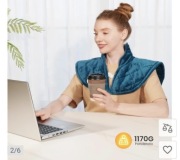 PODUSZKA ELEKTRYCZNA ROZGRZEWAJĄCA NA SZYJĘ RAMIONA MATA OBCIĄŻENIOWA.HPO1