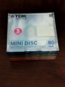 Mini Disc TDK 80 5-pack