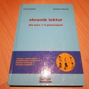 Słownik lektur dla klas 1-3 gimnazjum Poznański Tarkowski
